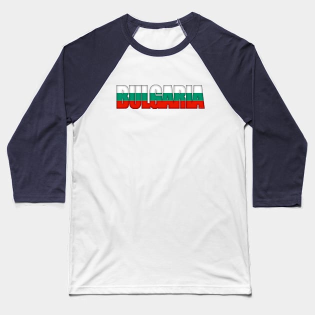 Bulgaria Baseball T-Shirt by SeattleDesignCompany